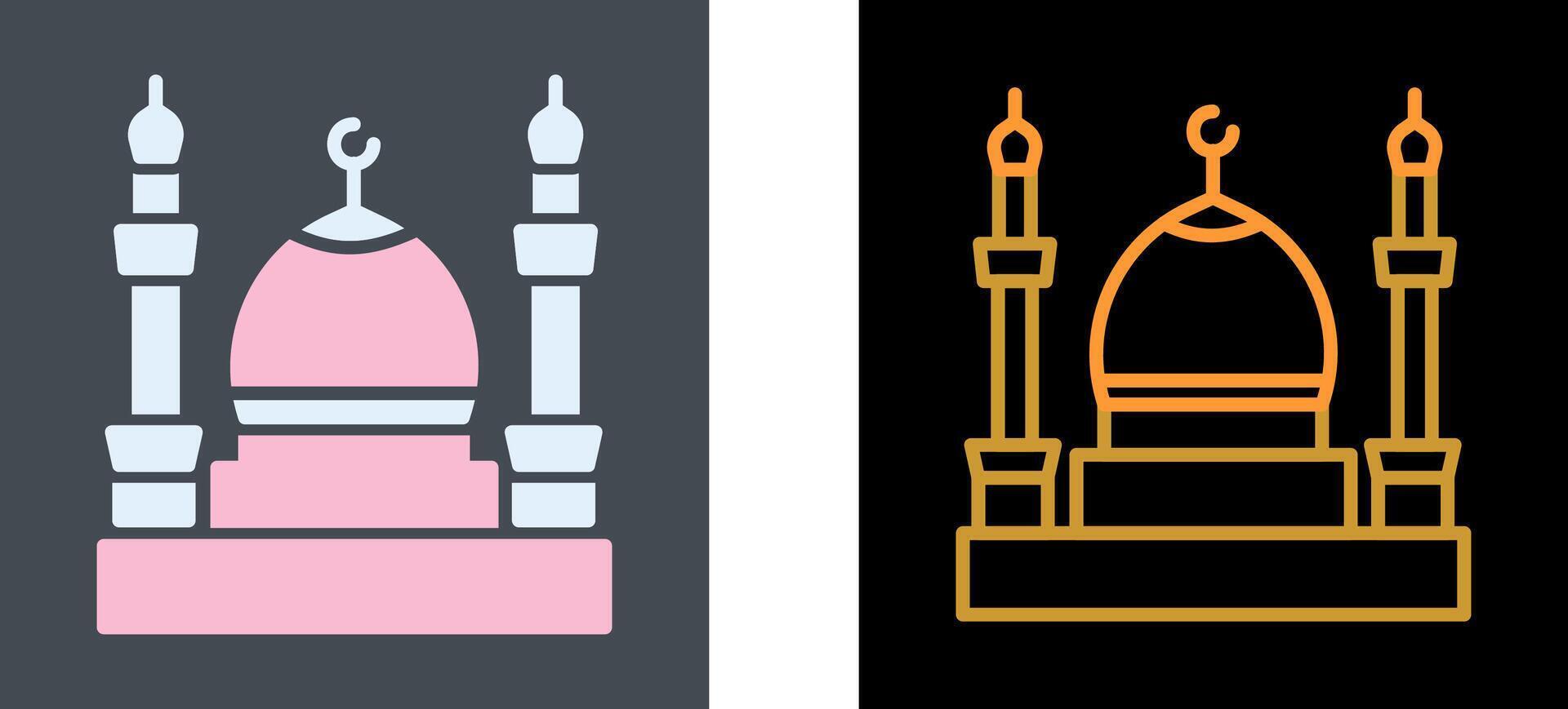 moské ikon design vektor