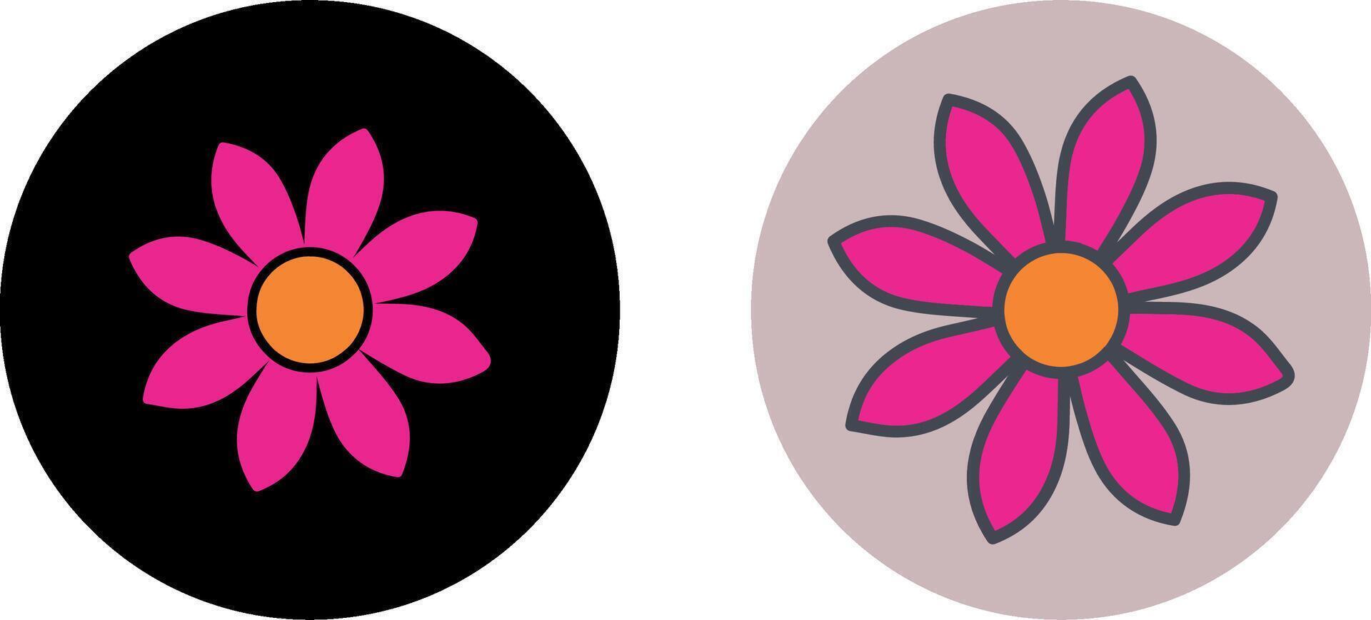 Blumen- Symbol Design vektor