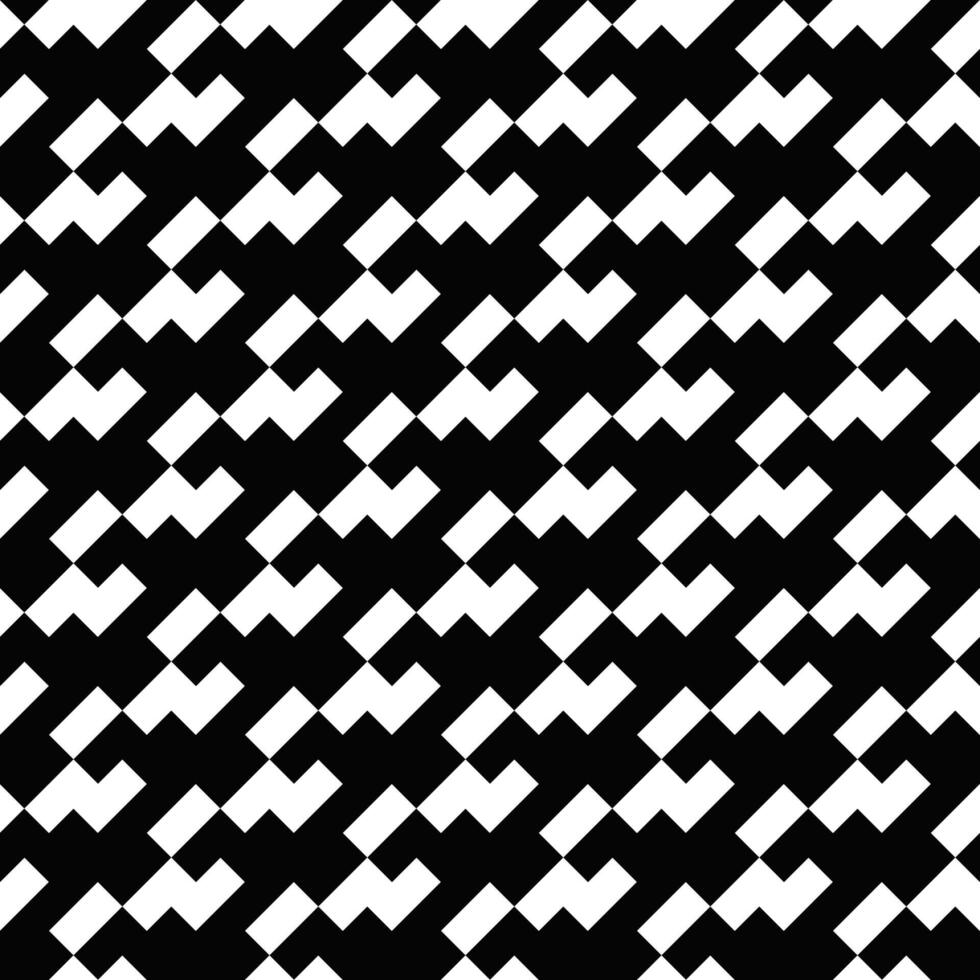 diagonal sömlös abstrakt svartvit geometrisk mönster bakgrund vektor