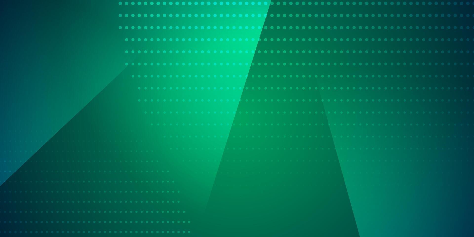 Grün Blau abstrakt modern Hintergrund mit gepunktet Linien vektor