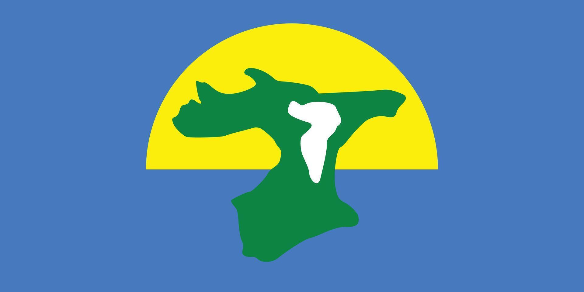 Flagge von das chatham Inseln vektor