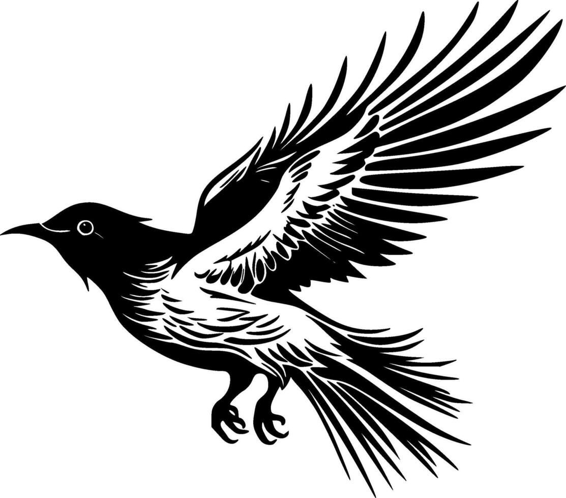 fågel - hög kvalitet logotyp - illustration idealisk för t-shirt grafisk vektor