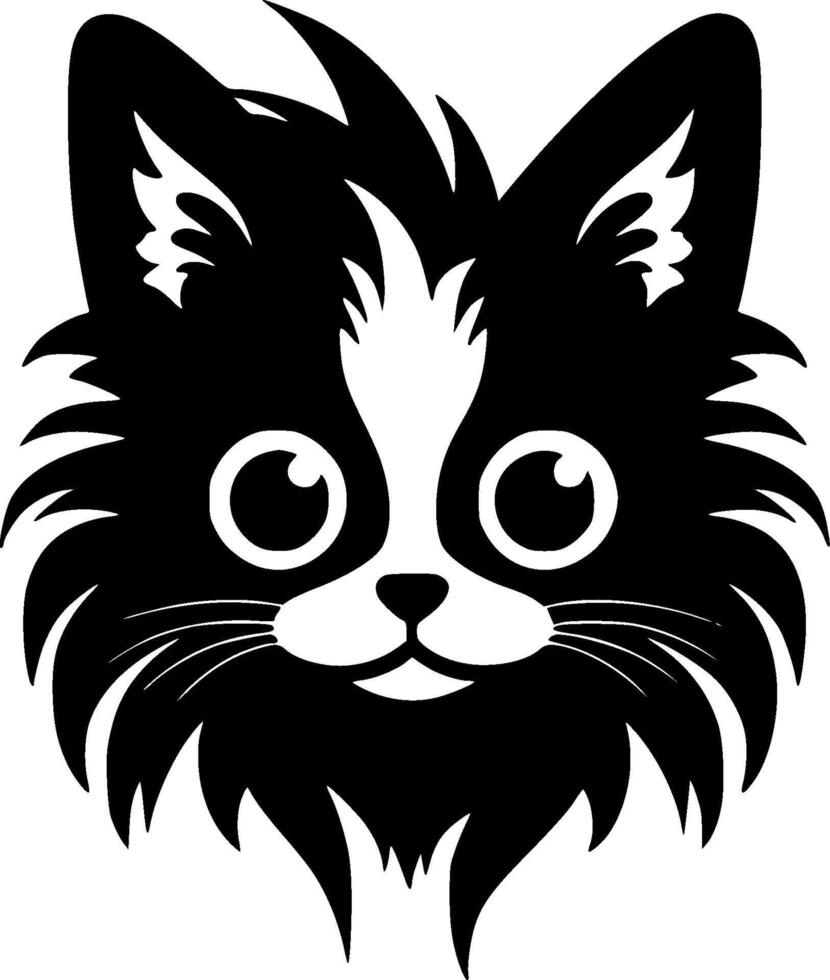 Katze - - hoch Qualität Logo - - Illustration Ideal zum T-Shirt Grafik vektor