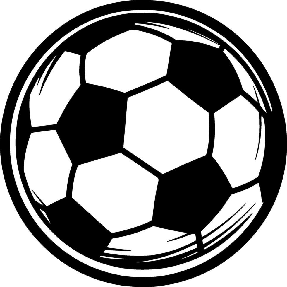fotboll - hög kvalitet logotyp - illustration idealisk för t-shirt grafisk vektor