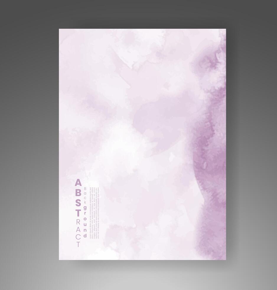 Karten mit Aquarellhintergrund. design für ihr cover, datum, postkarte, banner, logo. vektor