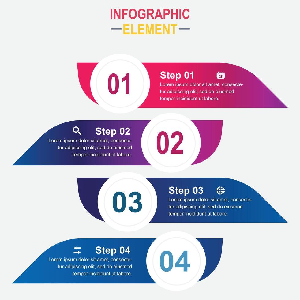 Infografik Elemente zum Geschäft Illustration im modern Stil. vektor