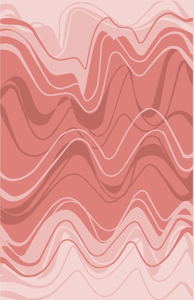 abstrakt Bild von Rosa Wellen Hintergrund mögen ein trinken vektor