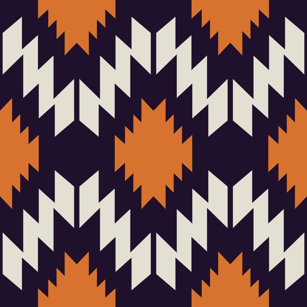 aztec sydväst färgrik mönster. färgrik inföding amerikan sydvästlig geometrisk form sömlös mönster. sydväst geometrisk mönster använda sig av för textil, Hem dekoration element, klädsel, etc. vektor