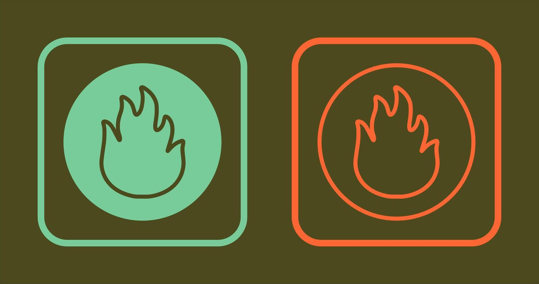 Feuer-Icon-Design vektor