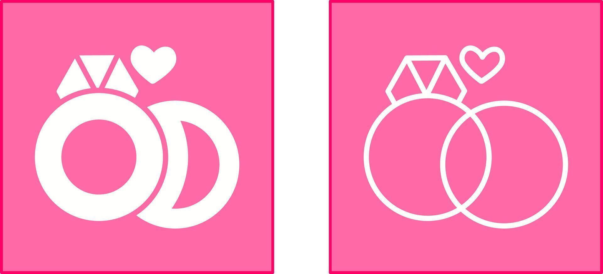 Ring-Icon-Design vektor