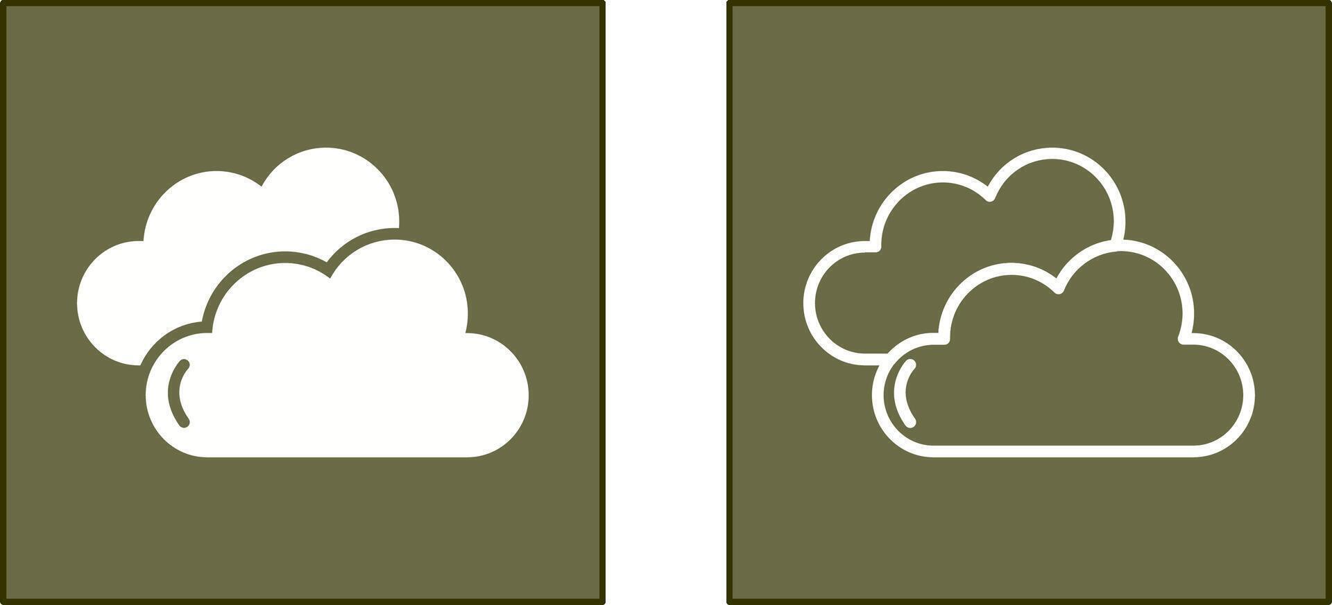 Cloud-Icon-Design vektor