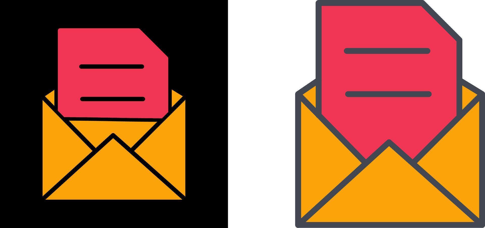 E-Mail-Icon-Design vektor