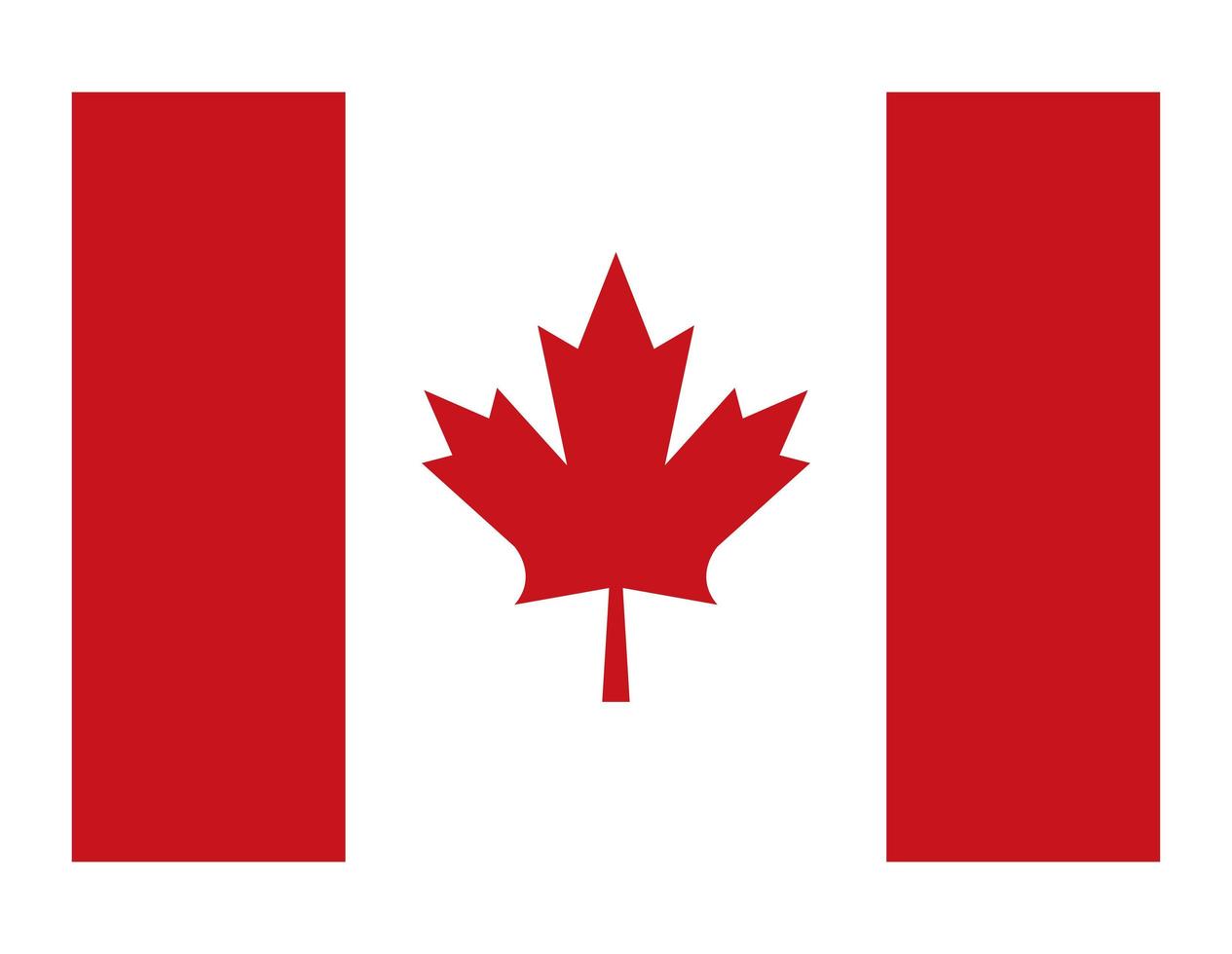 kanadische Landesflagge vektor