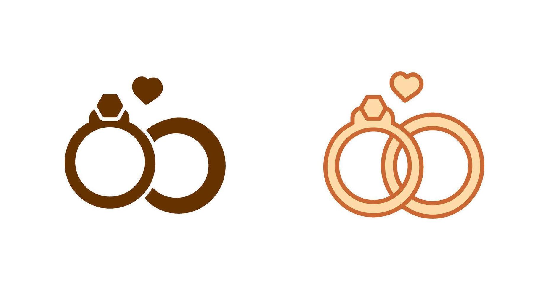 Ehe Symbol Design vektor
