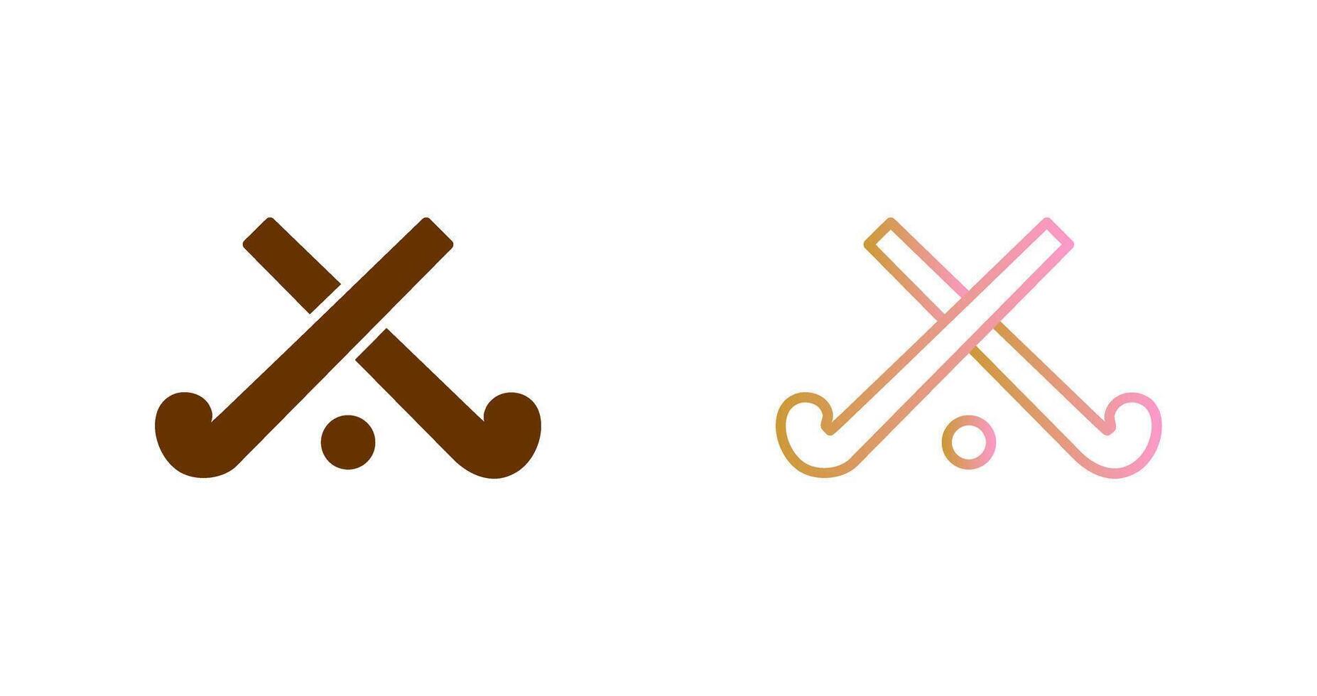 Eishockey-Icon-Design vektor
