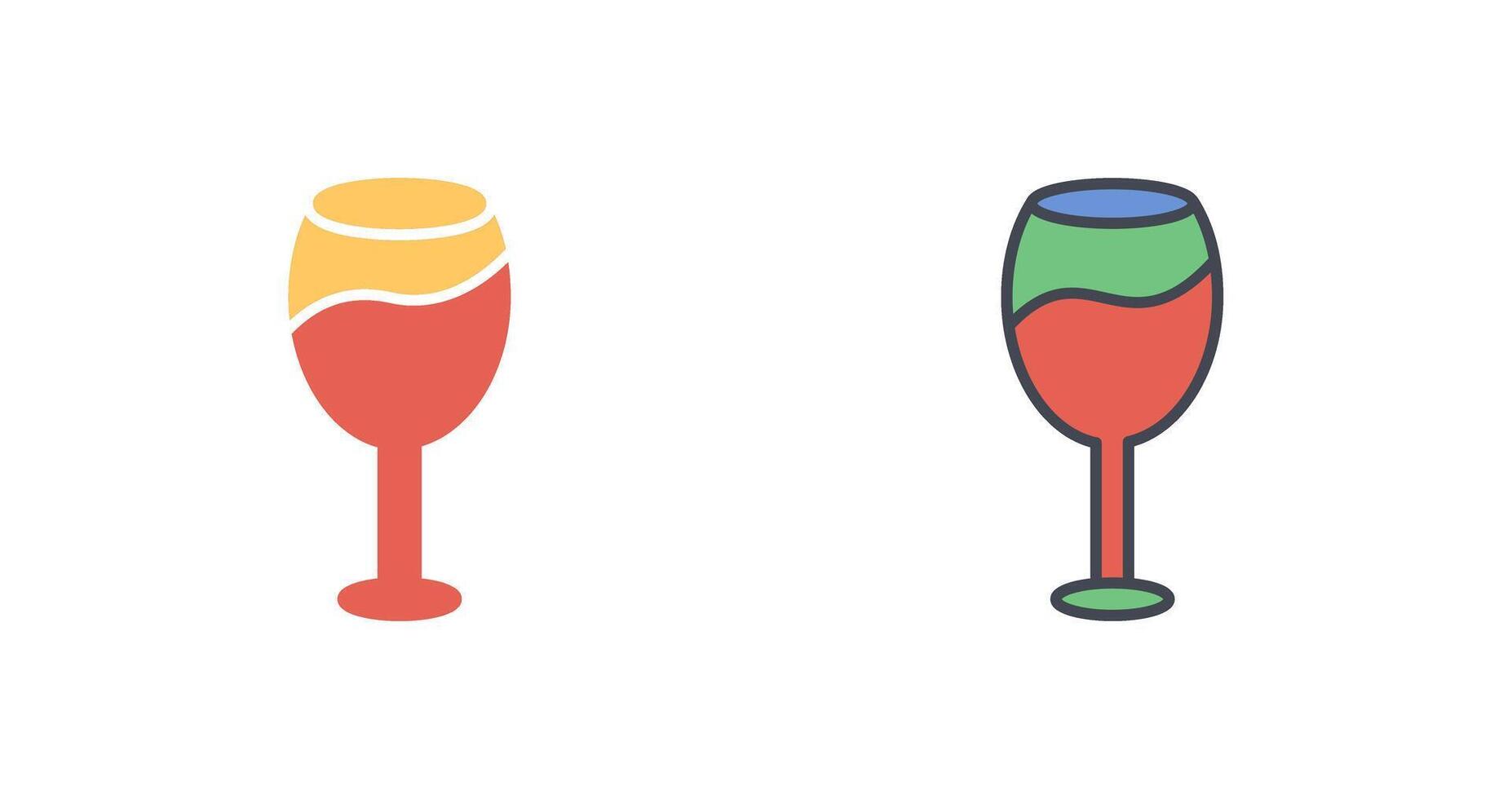 Wein Glas Symbol Design vektor