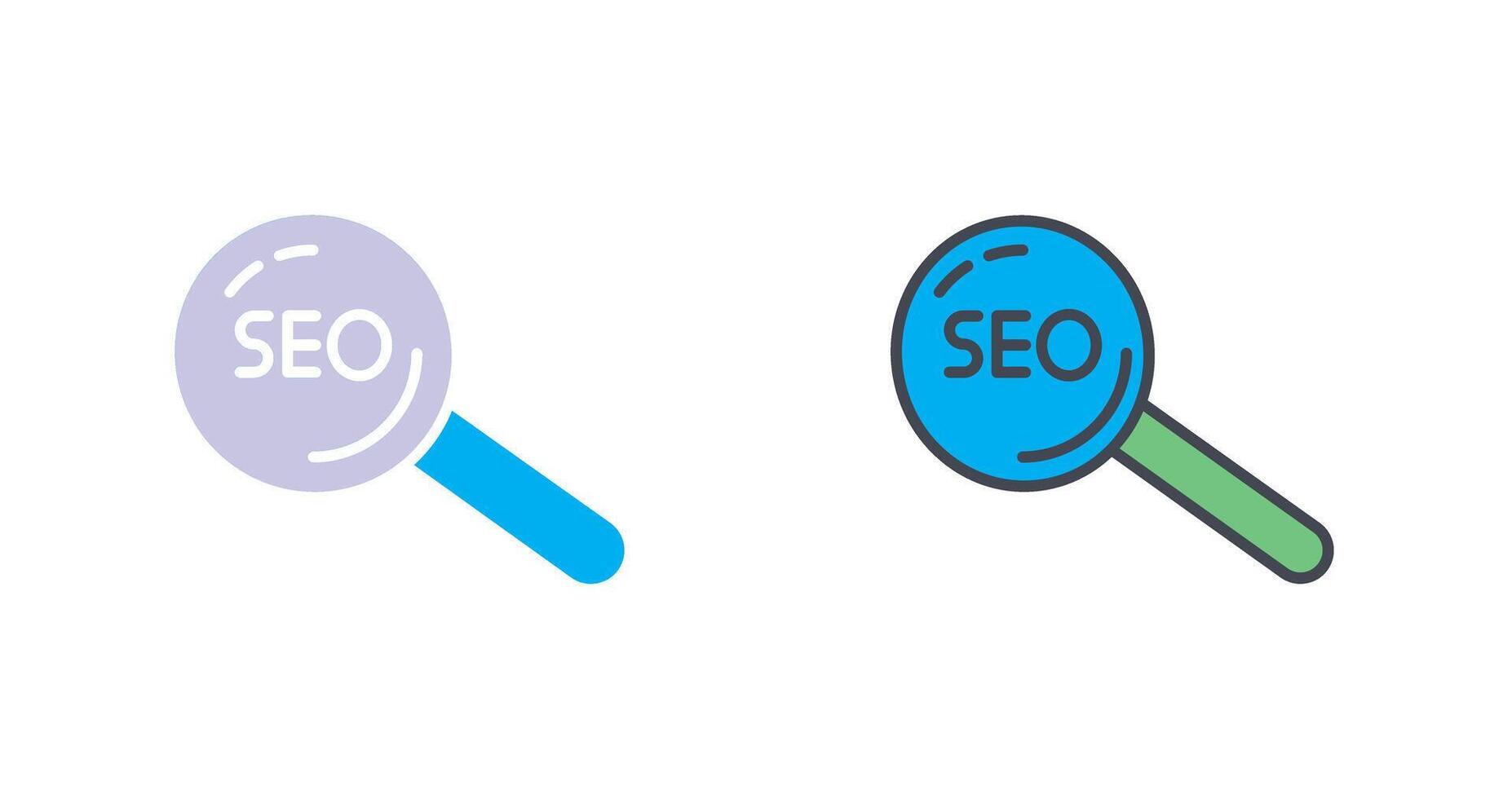 SEO-Icon-Design vektor