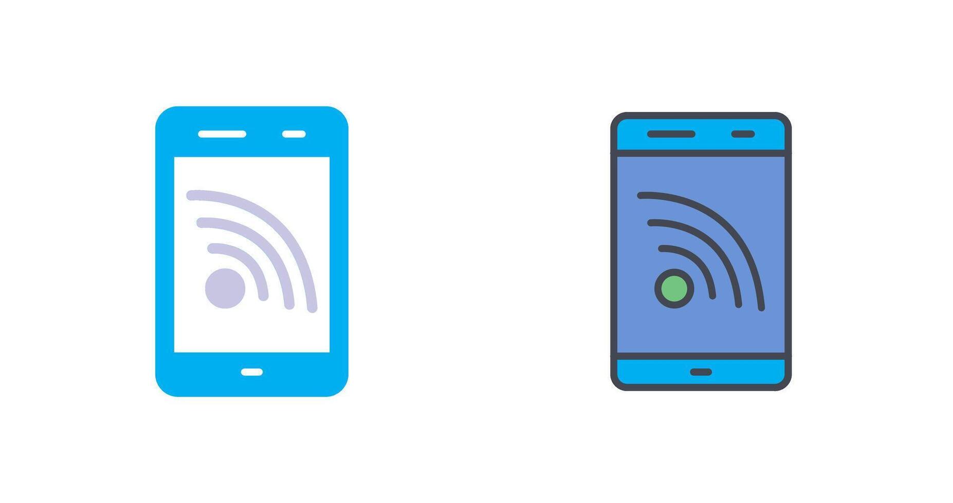 WLAN-Icon-Design vektor