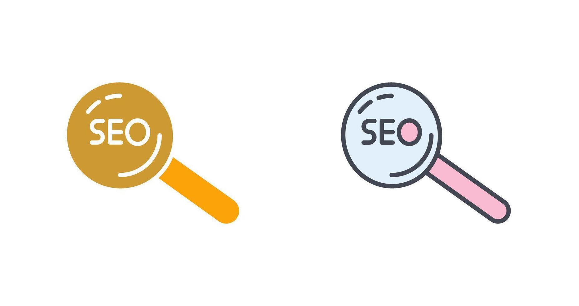 SEO-Icon-Design vektor