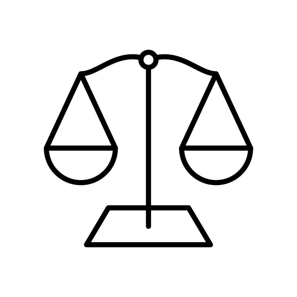 Gesetz Rahmen Symbol - - Gesetz und Gerechtigkeit. vektor