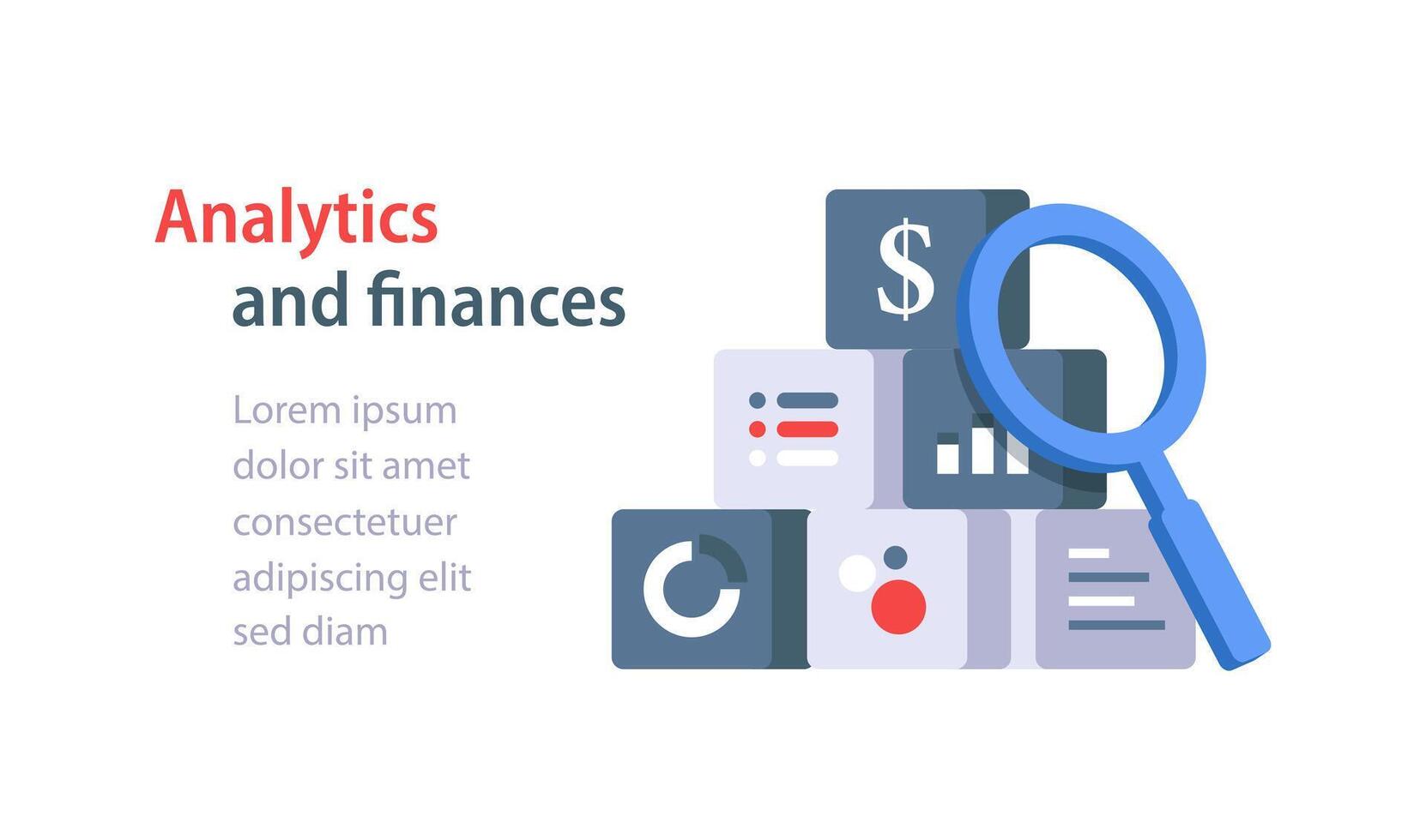 prestanda data analys, investering Rapportera, marknadsföring studie, audition tjänster vektor