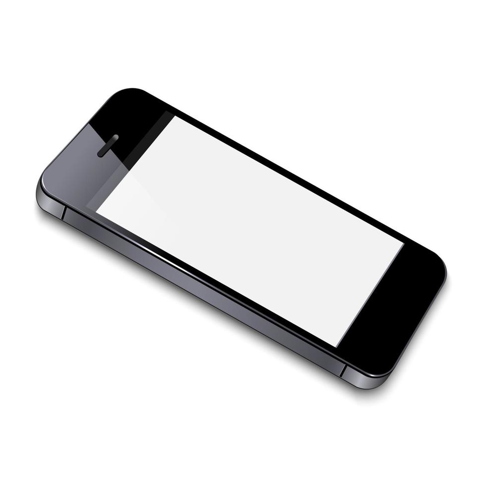 modern mobiltelefon vektor