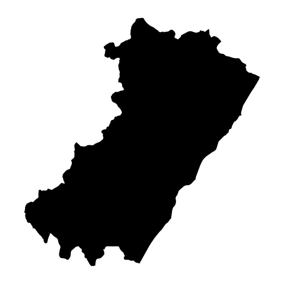 Karte von das Provinz von ein Castellon, administrative Aufteilung von Spanien. Illustration. vektor