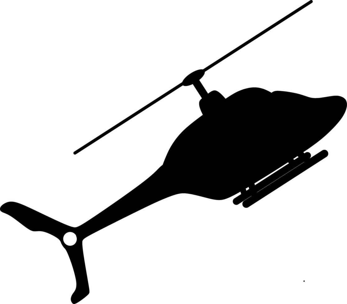 hochfliegend zu Neu Höhen mit unser detailliert Hubschrauber Illustration vektor