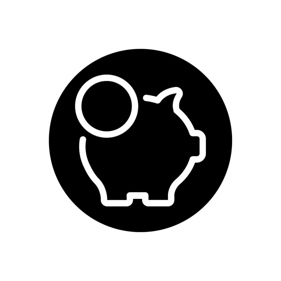 Geld Symbol. Finanzen Illustration unterzeichnen. Bankwesen Symbol. vektor