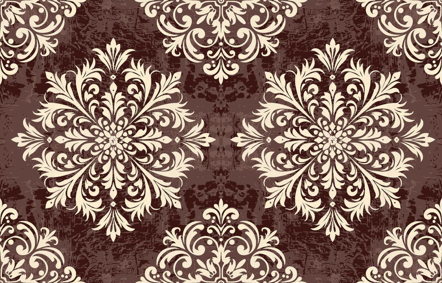 Motive Ikat Blumen- Paisley Stickerei auf Weiß hintergrund.geometrisch ethnisch orientalisch Muster traditionell.aztekisch Stil abstrakt Illustration Design zum Textur, Stoff, Kleidung, Verpackung, Dekoration vektor