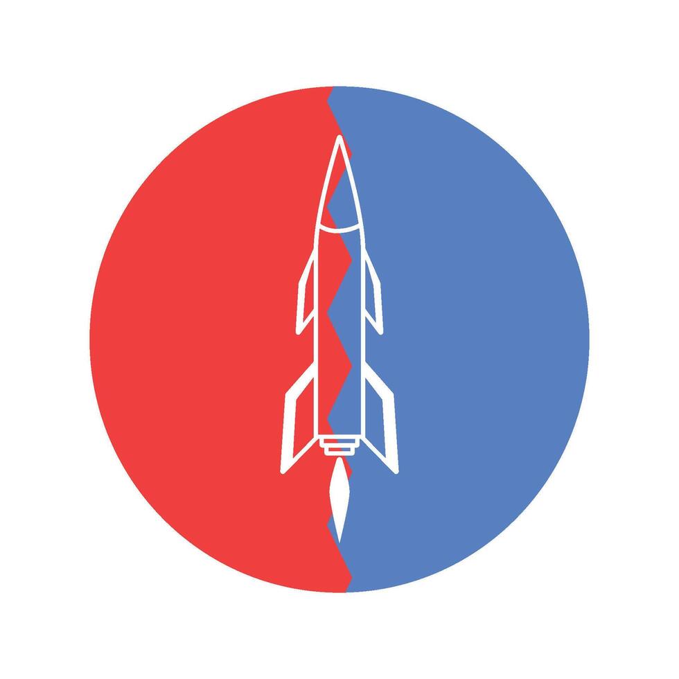 Rakete Symbol Illustration vektor