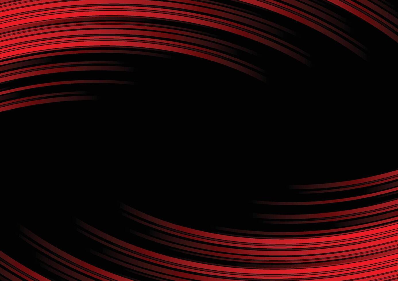 abstrakt röd linje och svart bakgrund för företag kort, omslag, baner, flygblad. illustration vektor