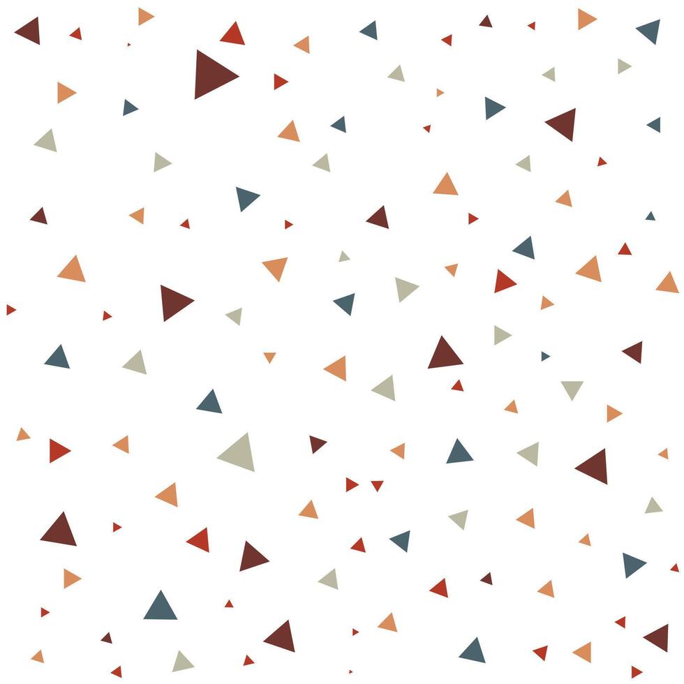 färgrik trianglar dekoration mönster bakgrund vektor