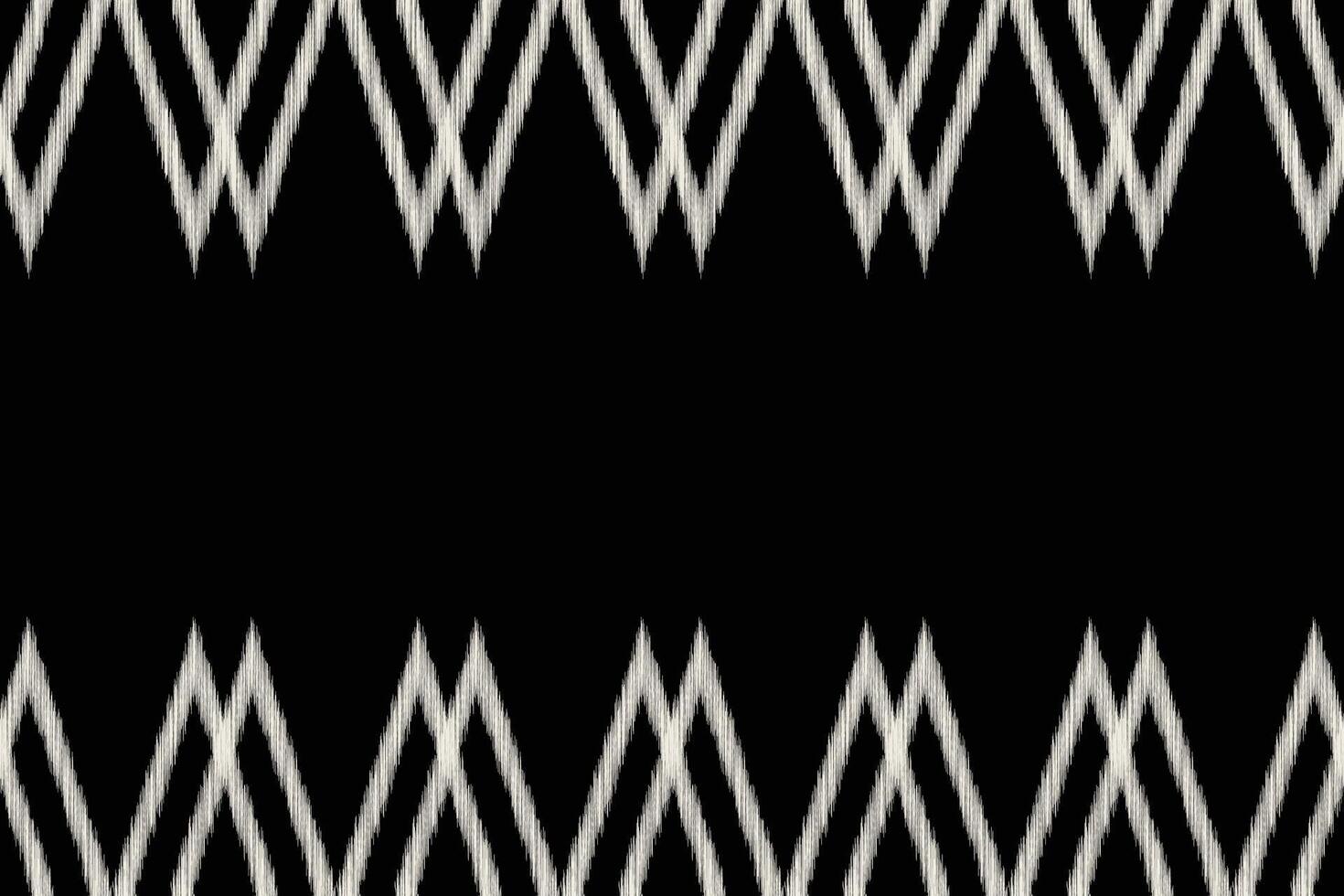 traditionell ethnisch Ikat Motiv Stoff Hintergrund Muster geometrisch .afrikanisch Ikat Stickerei ethnisch orientalisch Muster schwarz Hintergrund Hintergrund. abstrakt, Illustration, Textur, Rahmen, Dekoration. vektor