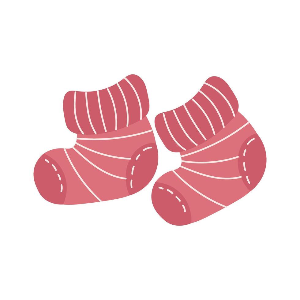 süß Kinder Socken. Illustration vektor