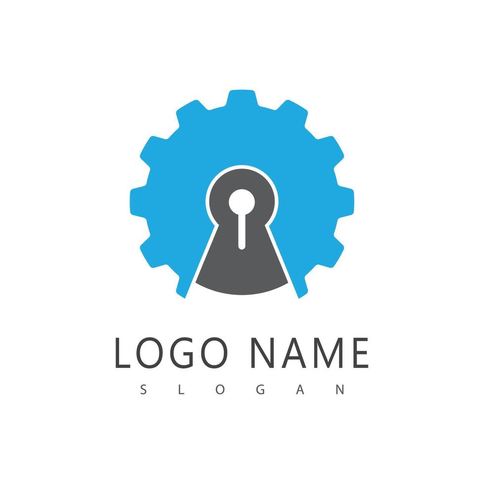 Ausrüstung Logo Vorlage Symbol Design vektor