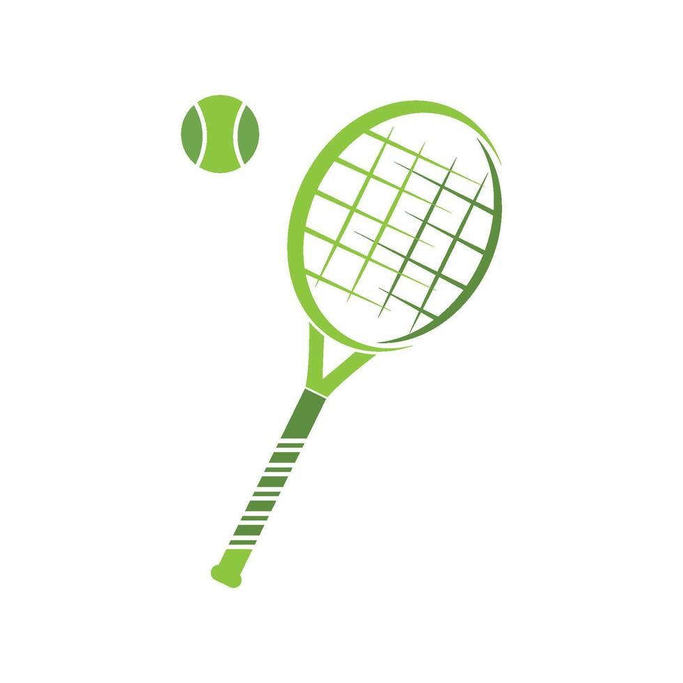 Tennis Logo Design Vorlage vektor