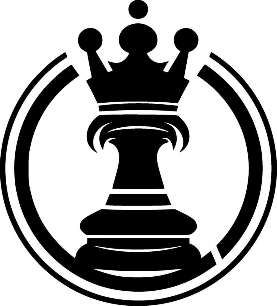schack - hög kvalitet logotyp - illustration idealisk för t-shirt grafisk vektor