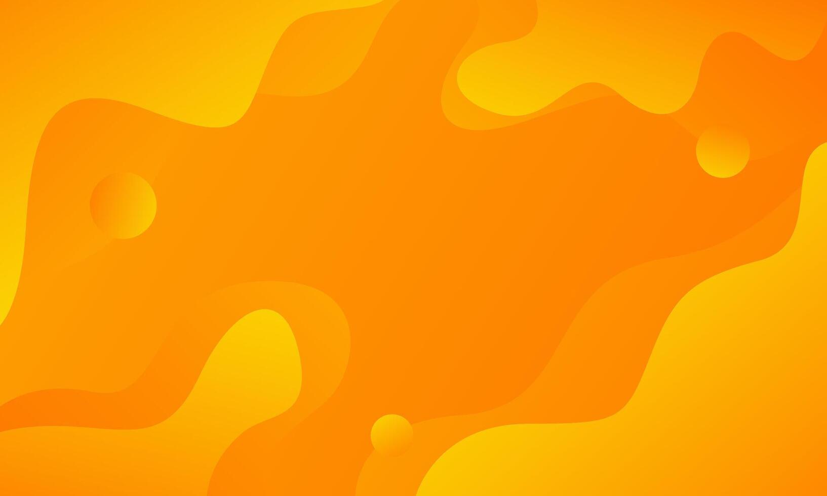 abstrakt orange flytande bakgrund, orange lutning dynamisk tapet med vätska Vinka former. lämplig för banderoller, försäljning mallar, evenemang, annonser, webb, och sidor vektor