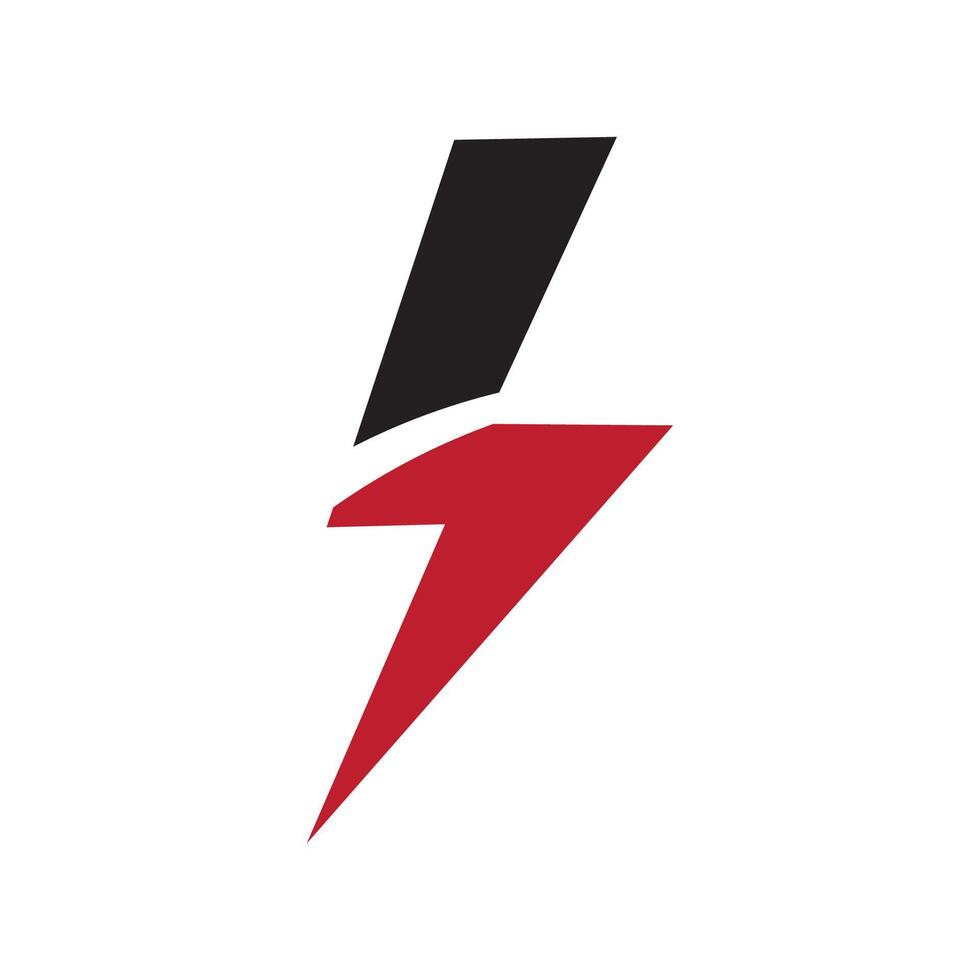 Blitz, elektrisch Leistung Logo Design Element vektor