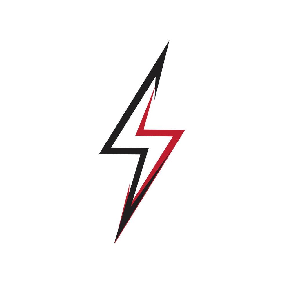 Blitz, elektrisch Leistung Logo Design Element vektor