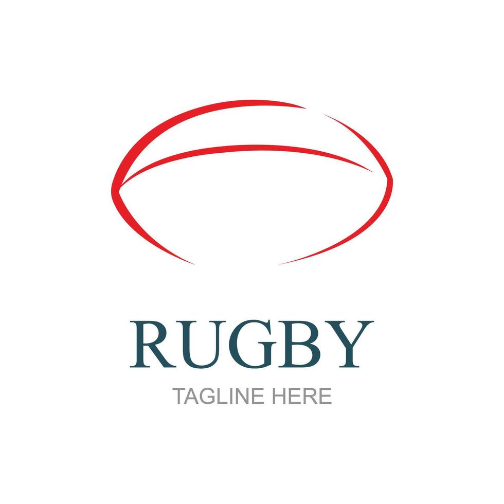 amerikan fotboll bricka logotyp - rugby logotyp vektor