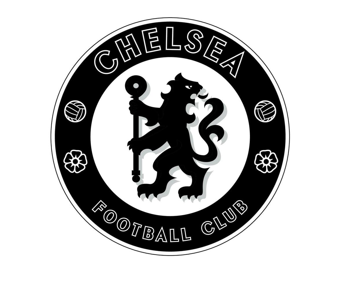 chelsea Logo Symbol Design Spanien Fußball europäisch Länder Fußball Teams Illustration vektor