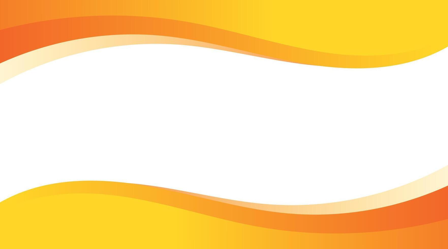 abstrakt Geschäft Banner Hintergrund mit Orange modern Kurve. Illustration vektor