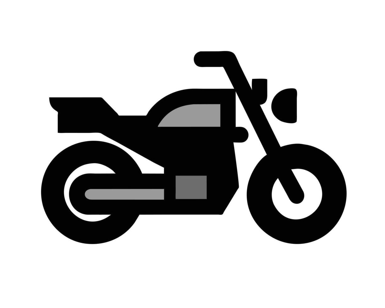 Fahrrad eben Symbol Illustration vektor