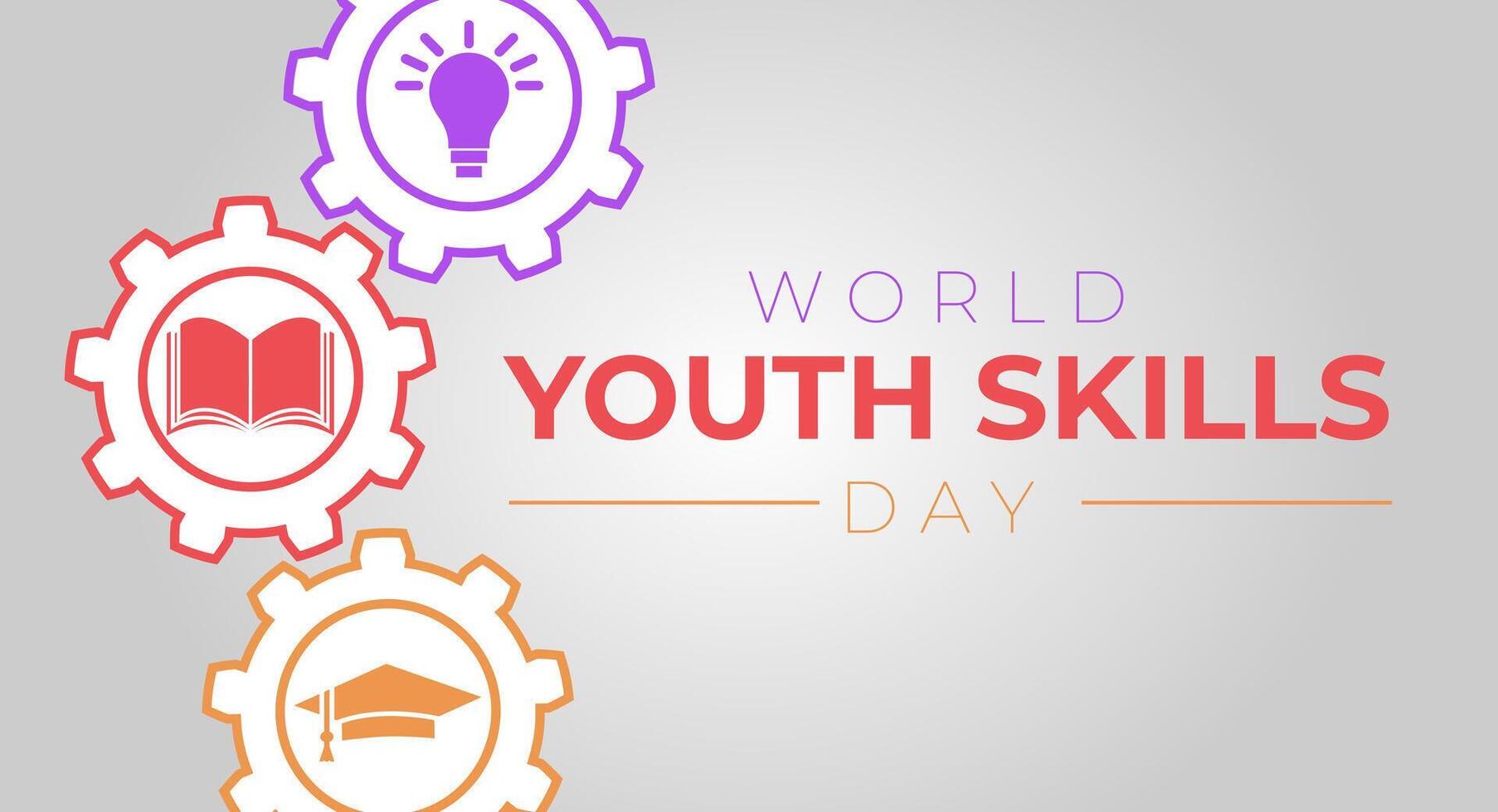 World Youth Skills Day illustration vektor