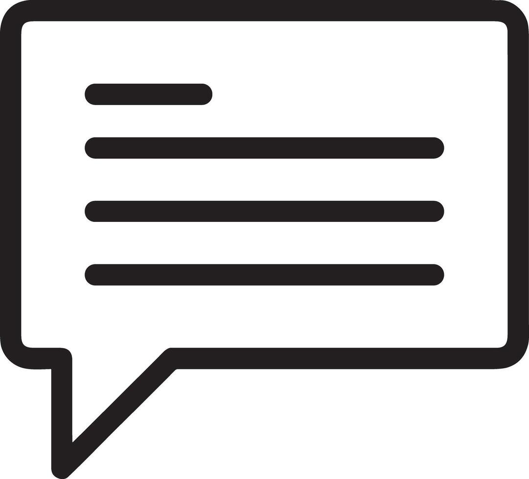 kommentar ikon bild för element design av chatt och kommunikation symbol vektor