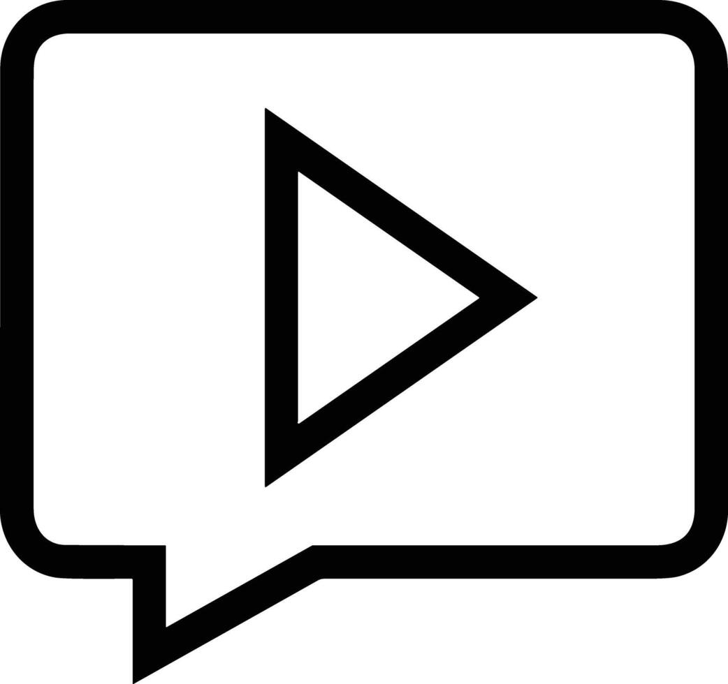 Kommentar Symbol Bild zum Element Design von Plaudern und Kommunikation Symbol vektor