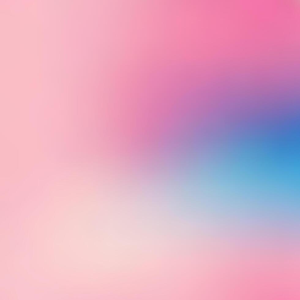 färgrik lutning bakgrund med bebis rosa och blå toner vektor