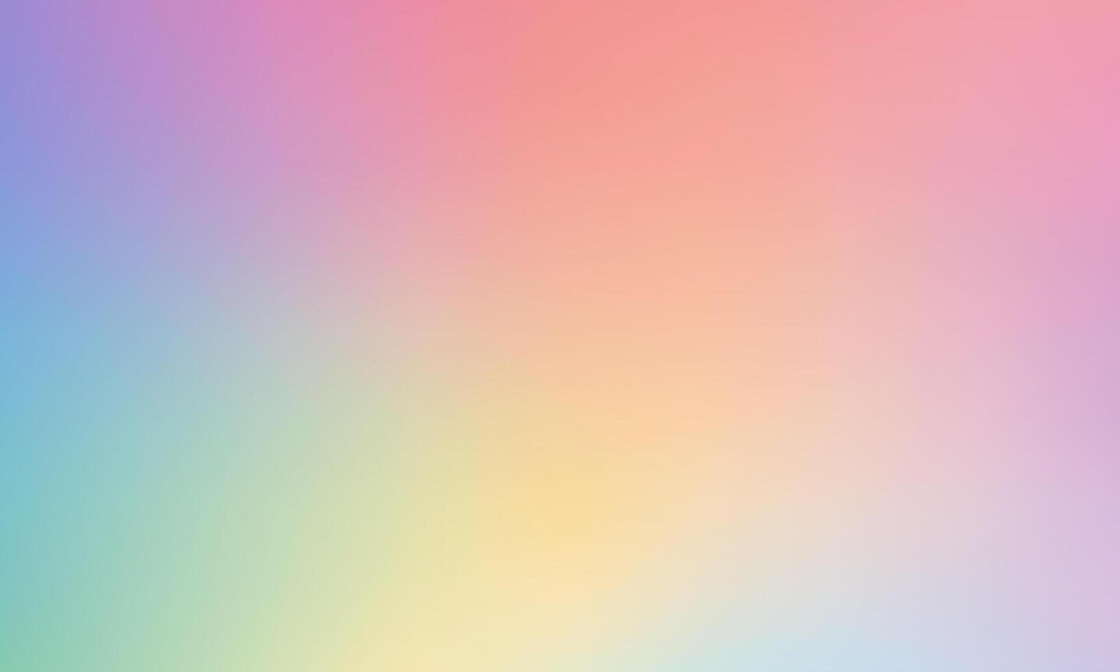 abstrakt Gradient Hintergrund mit Regenbogen Farben vektor